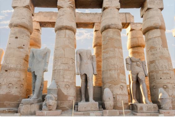 The temple of Rameseum