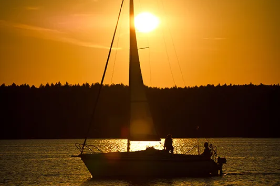 Felucca Ride at Sunset in Luxor